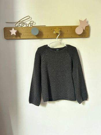 Pull noir laine.