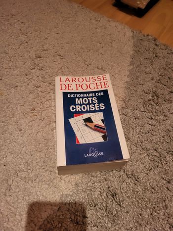 Livre mots croisés