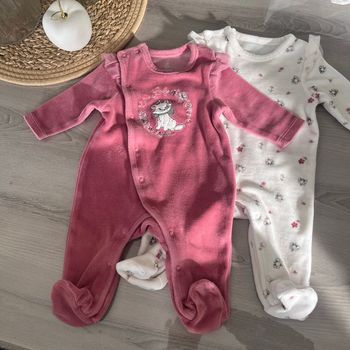 Lot de deux pyjama Marie 3 mois