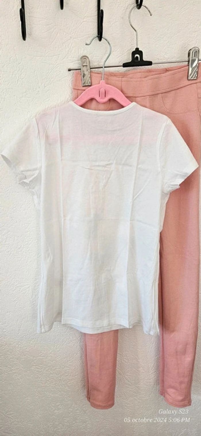 Legging + tee-shirt manches courtes 10A - photo numéro 7