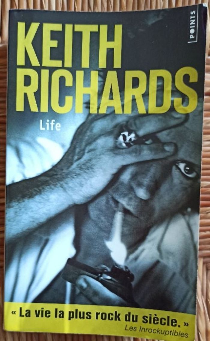 🎸 Livre Life Keith Richards 🎸