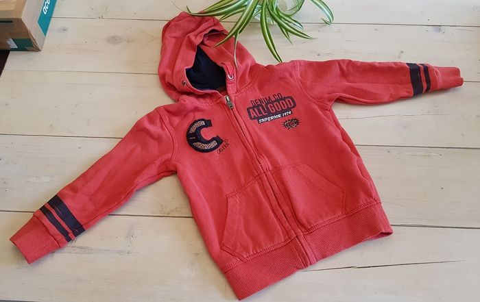 Sweat capuche zippé 4 ans creeks