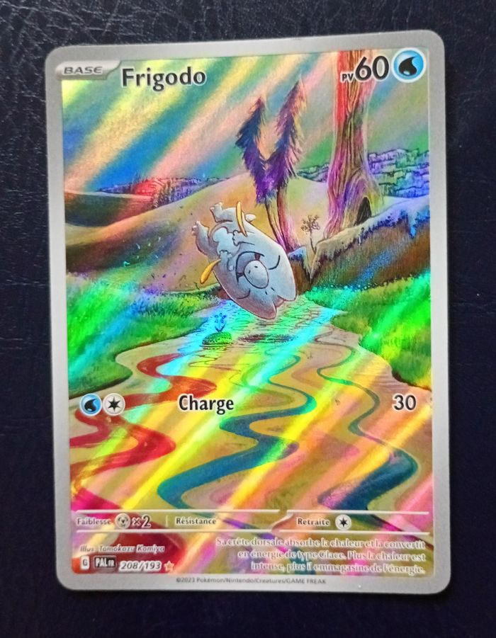 Carte pokémon Frigodo 208/193 Évolutions à Paldéa  Fr