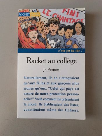 Racket au collège Jo Pestum pocket junior