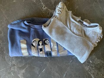 Lot t-shirt /pull Zara fille 7 ans