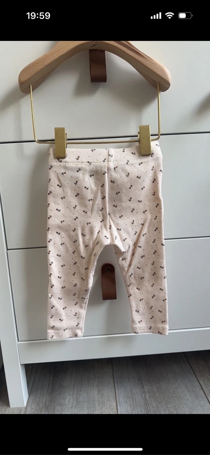Lot de 2 leggings 9 mois - photo numéro 4