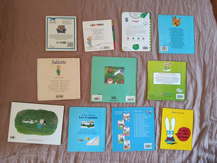 Lot de 12 livres enfants divers - photo numéro 2