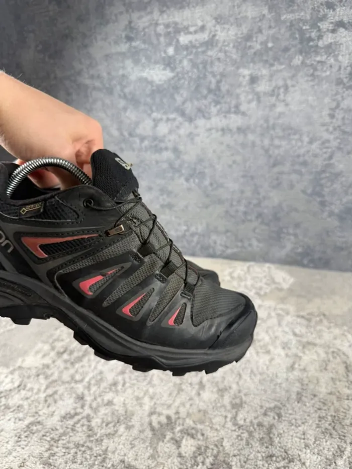 Salomon X Ultra 2 Gore-Tex - Black & Grey & Orange / Corzil - photo numéro 13