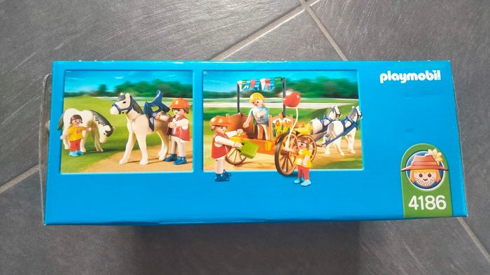 Playmobil calèche chevaux - photo numéro 3