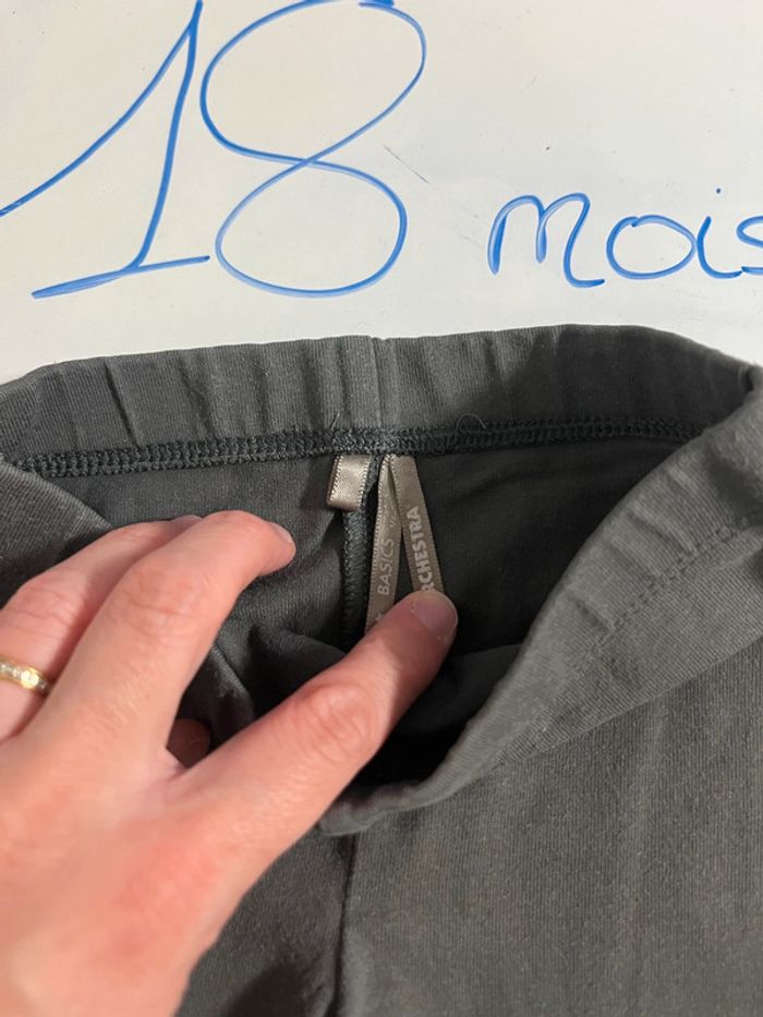 Legging gris orchestra 18 mois - photo numéro 2