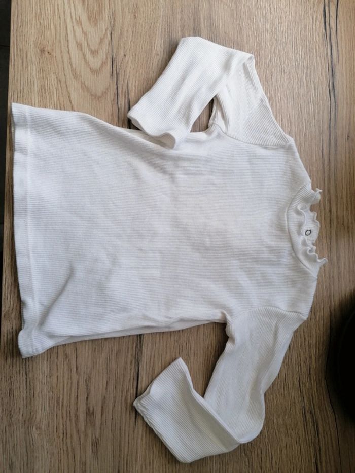 T-shirt blanc kiabi 18 mois