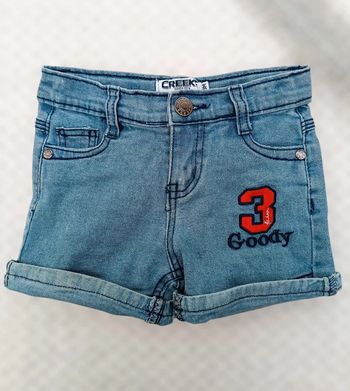 🔸 Short Souple en Jean - Creeks 18 Mois🔸