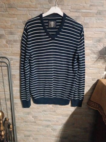 Pull rayé logg HetM M
