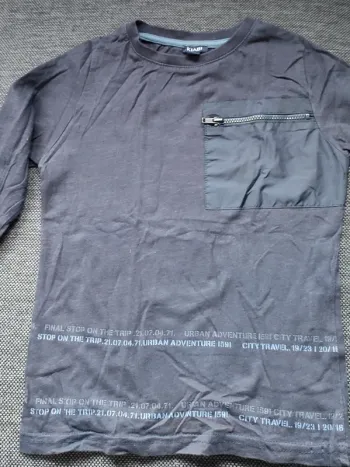 Tee shirt manche longue garçon