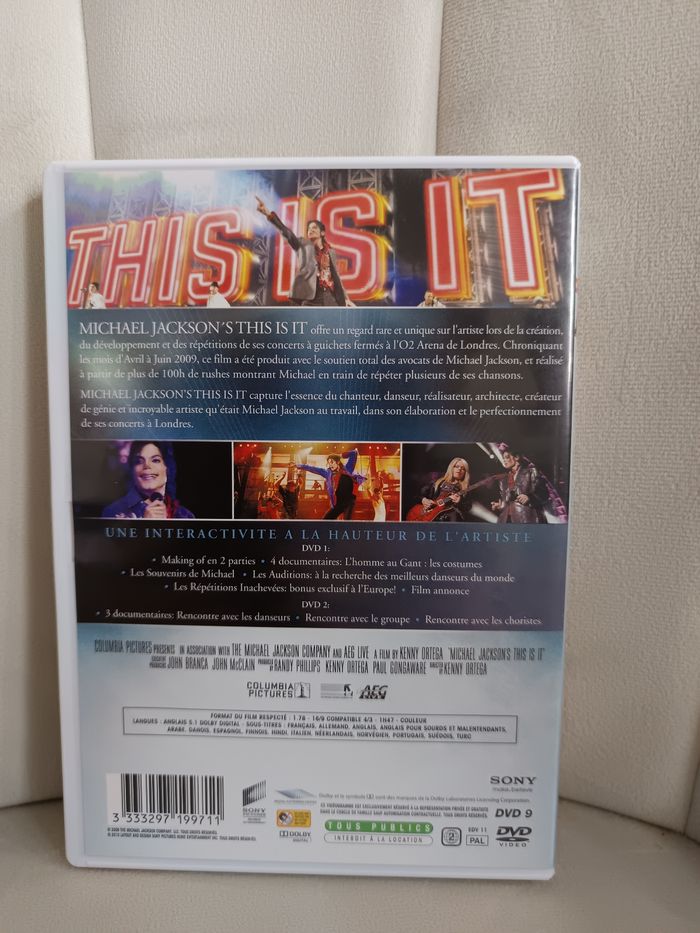 Dvd " Michael Jackson " - photo numéro 2