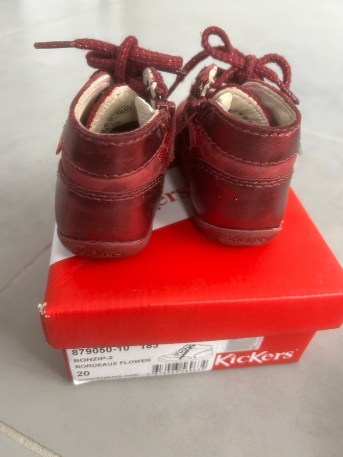 Kickers rose pointure 20 TBE - photo numéro 7
