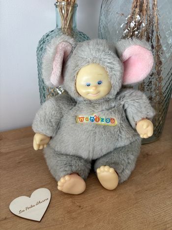 Peluche souris vintage vintage nanizoo