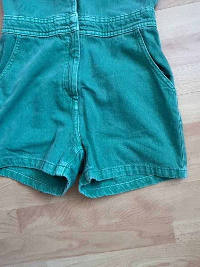 Combi short en jean - photo numéro 4