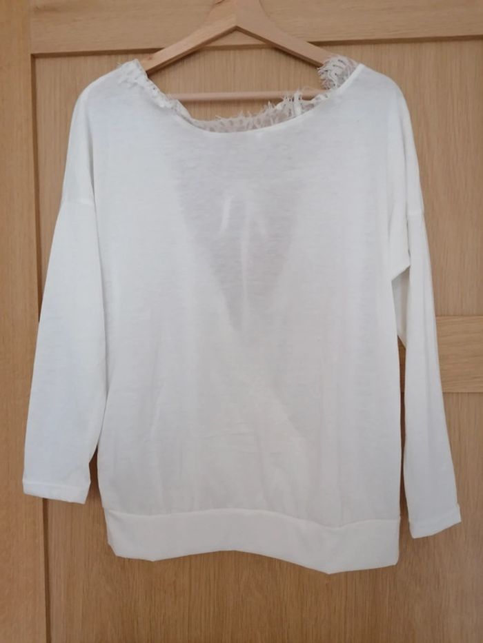 Dos nu ML blanc cassé M