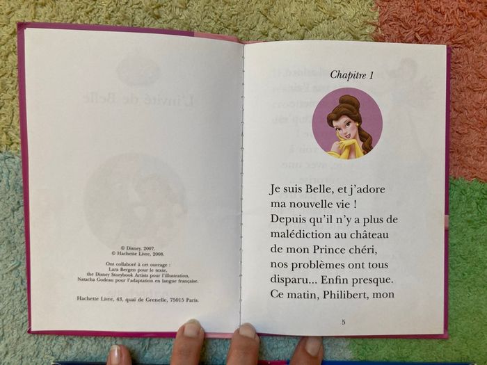Lot de 2 livres romans Princesses Disney - 8/10 ans - photo numéro 3
