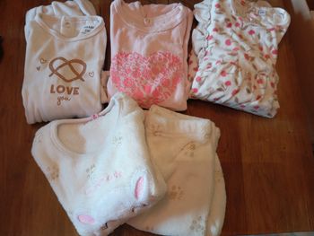 Lot pyjamas hiver 2 ans
