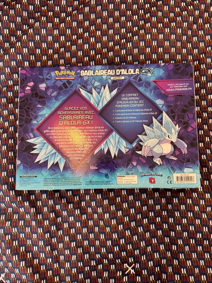 Coffret Pokémon Sablaireau D’Alola GX - photo numéro 2