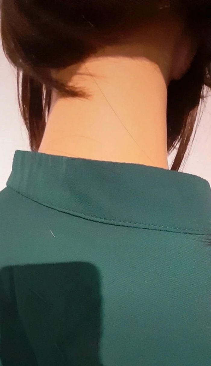 Blouse vert émeraude XL - photo numéro 6