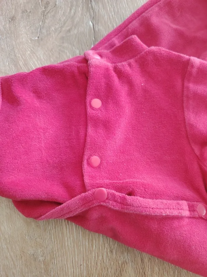 Pyjama velours 1 pièce - photo numéro 4