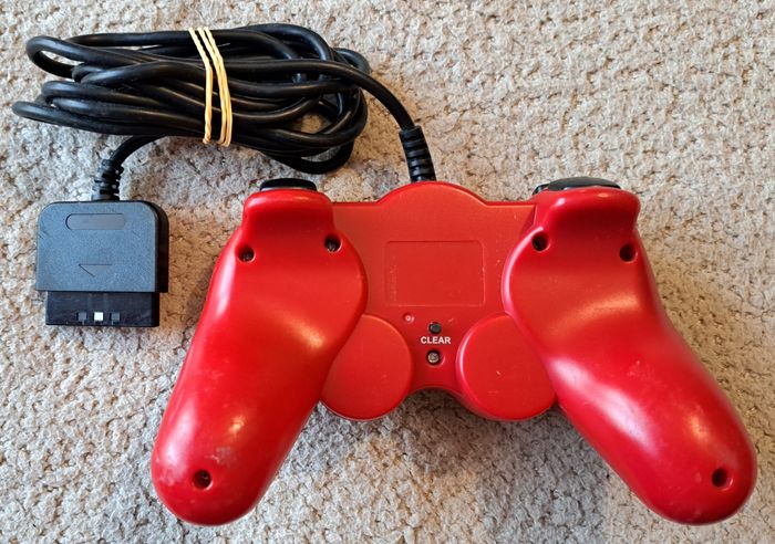 🎮 Manette Ferrari rouge Sony PlayStation 2 PS2 - photo numéro 2