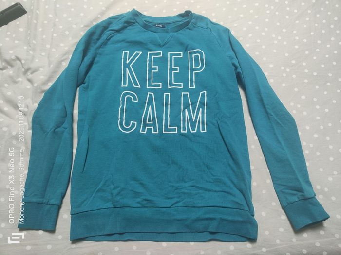 Sweat Kiabi Ado M-18a-176-182cm Réduction jusqu'à -70%