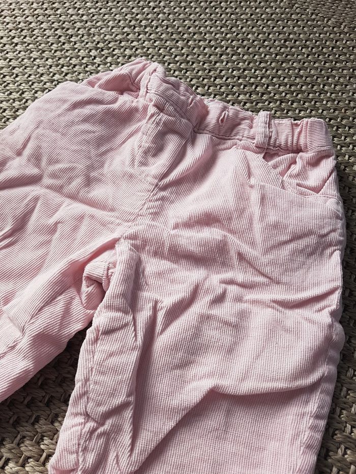 Lots de 3 Pantalons sarouels hiver fille - 6 mois - photo numéro 3