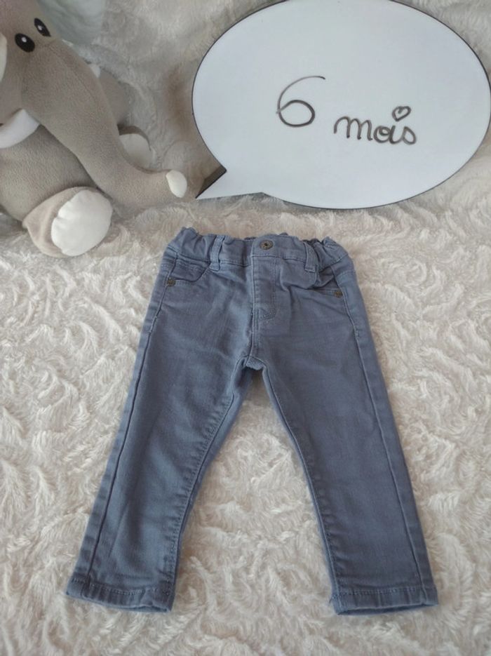 Pantalon style jeans Garçon 6 mois Obaïbi