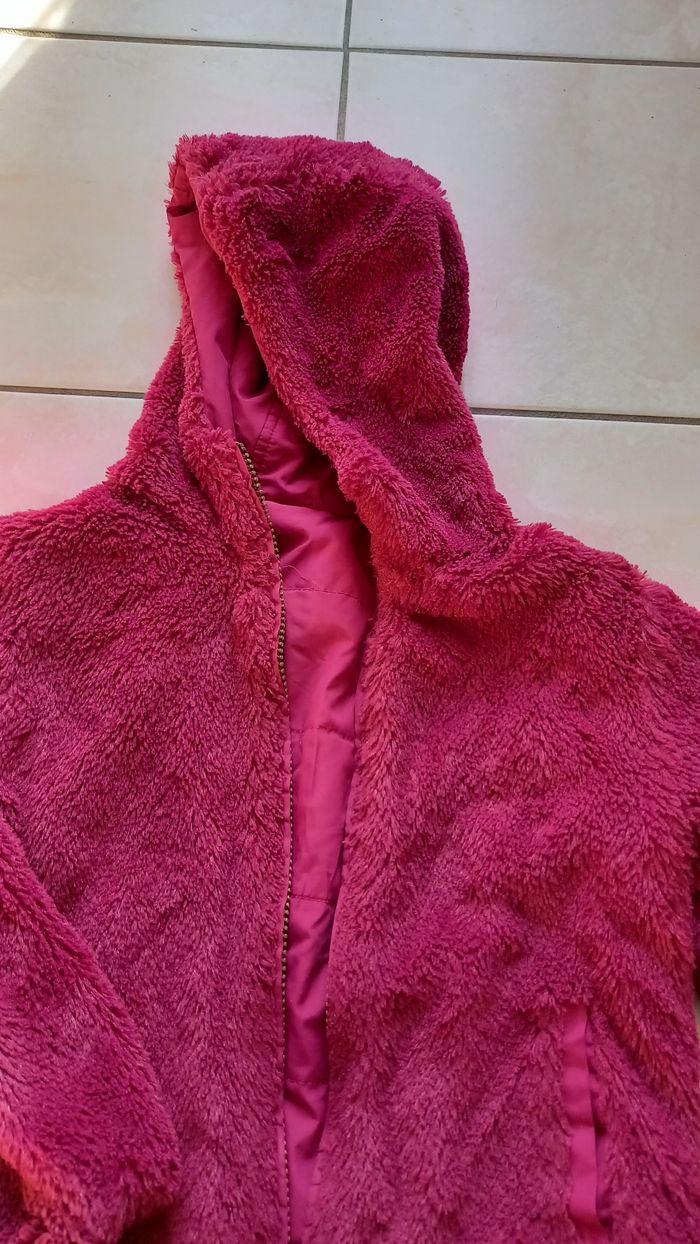 Blouson/doudoune à capuche réversible T.6 ans - photo numéro 3