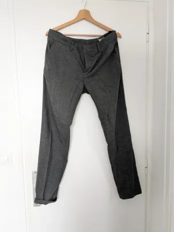 Pantalon tailleur droit