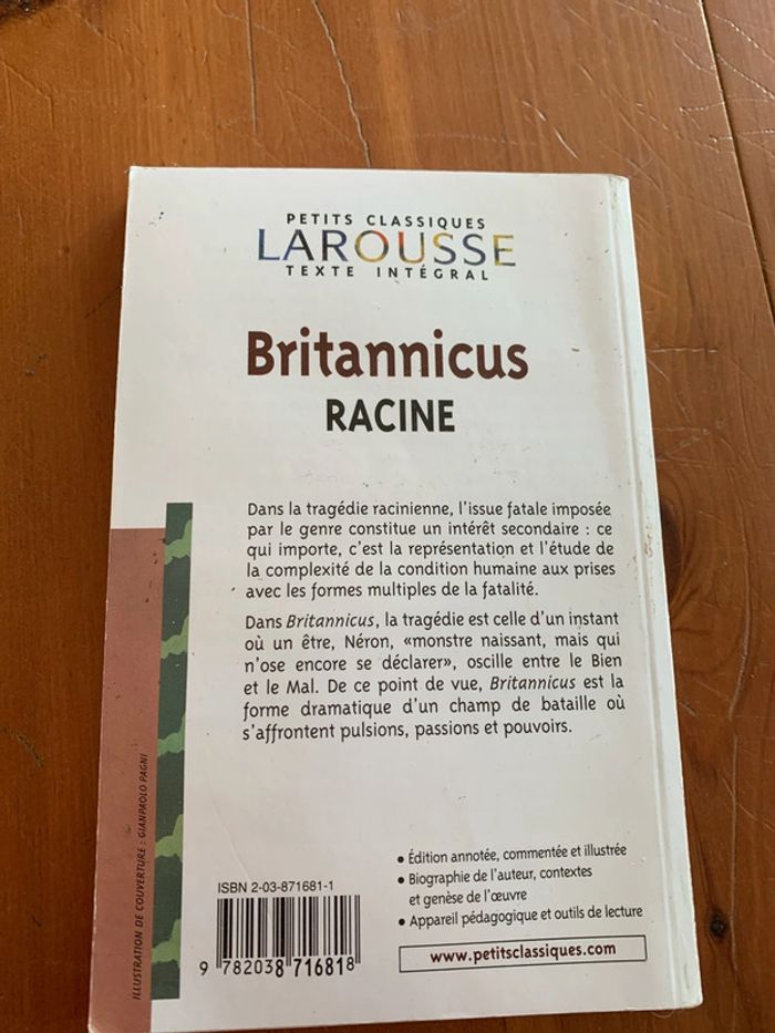 Britannicus de Racine - photo numéro 2