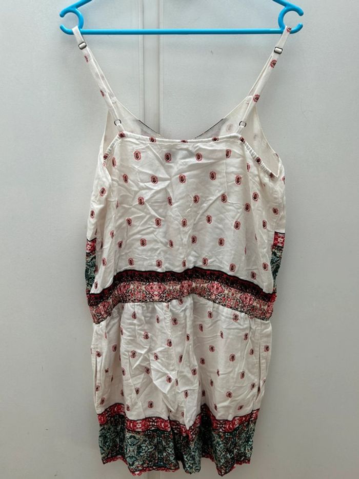 Combishort en viscose - combinaison été ethnique couleurs - photo numéro 5