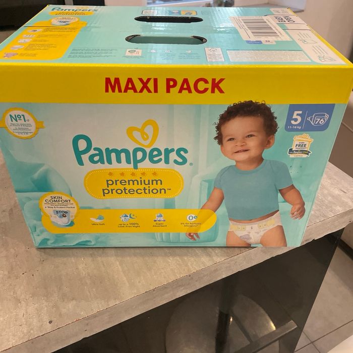 Paquet de couche pamper taille 5 harmonie