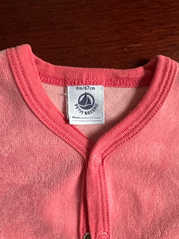 Lot de 2 pyjama velours Petit Bateau. - photo numéro 4