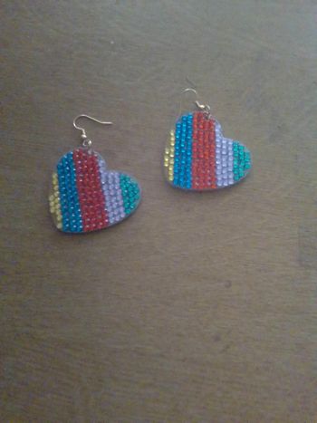 Boucles d'oreilles coeur