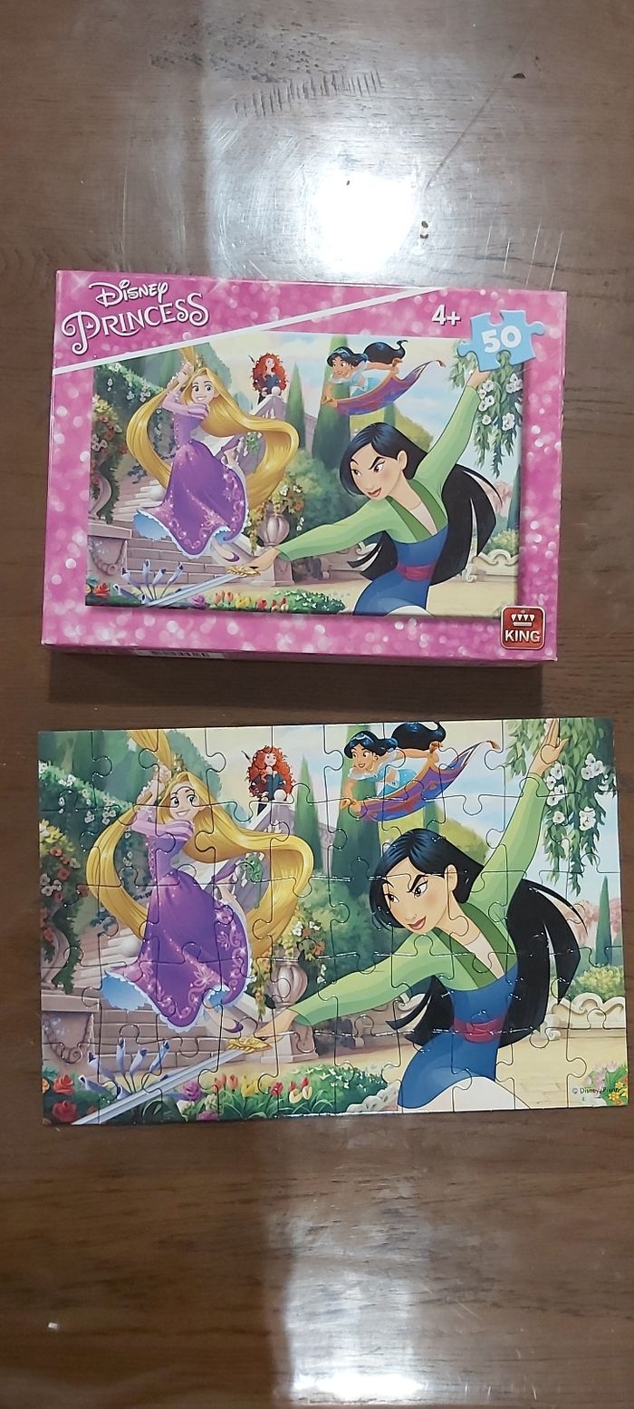 Puzzle princesses enfant 50 pièces