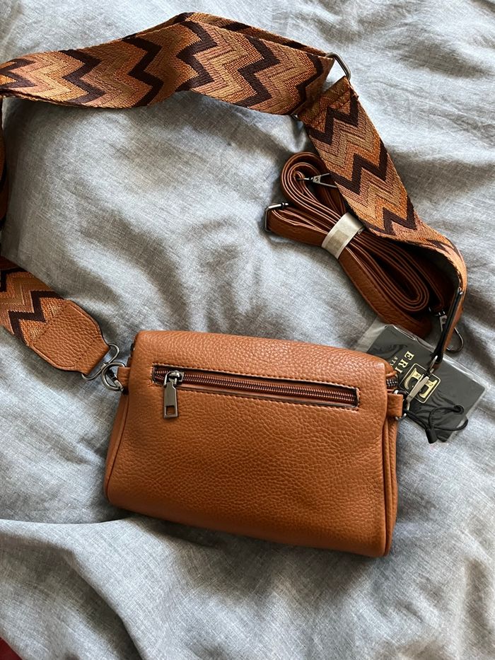 Sac a bandoulière marron - photo numéro 2