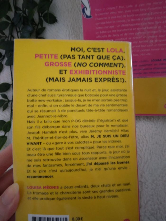 🌸Lot de 3 livres Lola, petite, grosse et exhibitionniste 🌸 - photo numéro 9