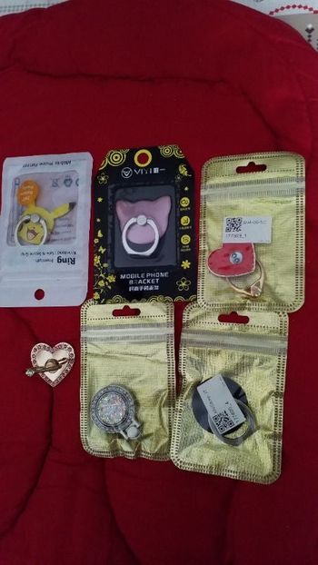 Lot de bagues pour téléphone neuve