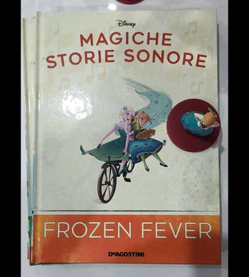 Frozen ever3 Magiche storie sonore deagostini Audioconte magique Disney Altaya italien audio conte