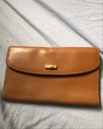 Porte feuille marron