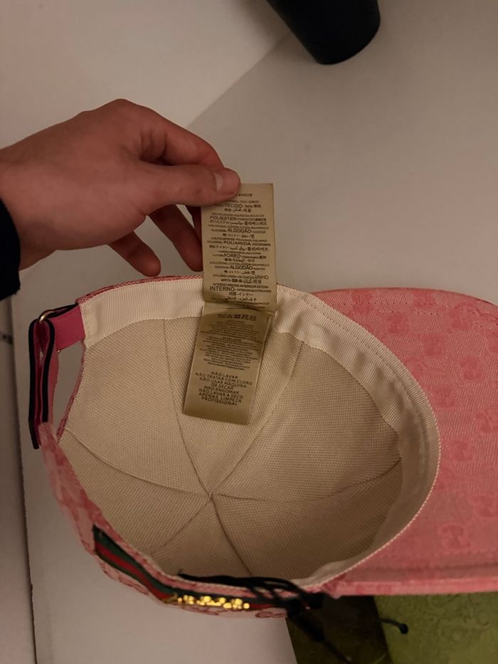 Casquette Gucci palace rose M - photo numéro 9