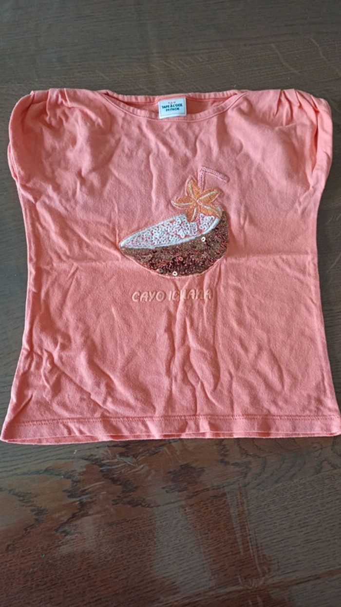 Tee-shirt fille 3 ans