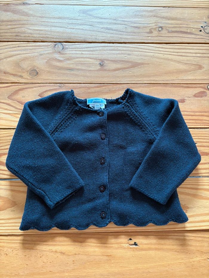 Gilet bleu marine JACADI