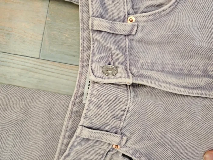 Jean jambes large pullandbear lilas taille 36 neuf sans étiquette - photo numéro 4