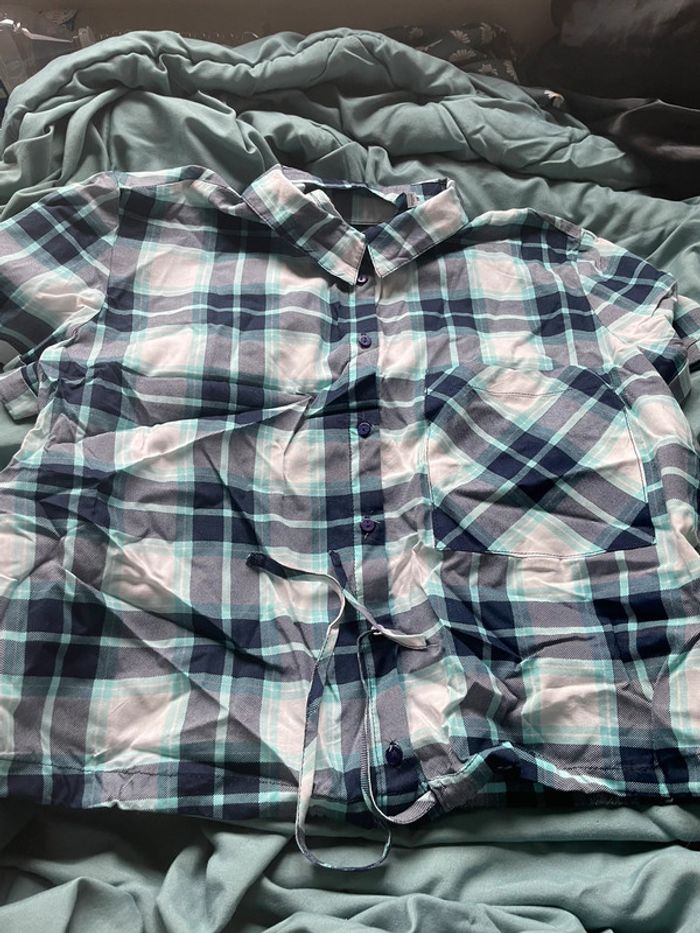 Chemise à carreaux